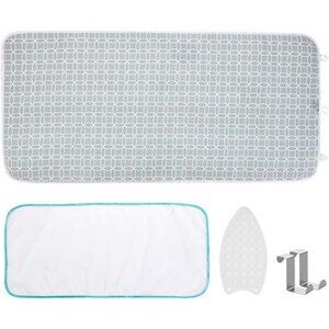 Ironing Mat, Portable Ironing Pad 39.4 x 18.9 inch Table Top Iron Board 5 in 1